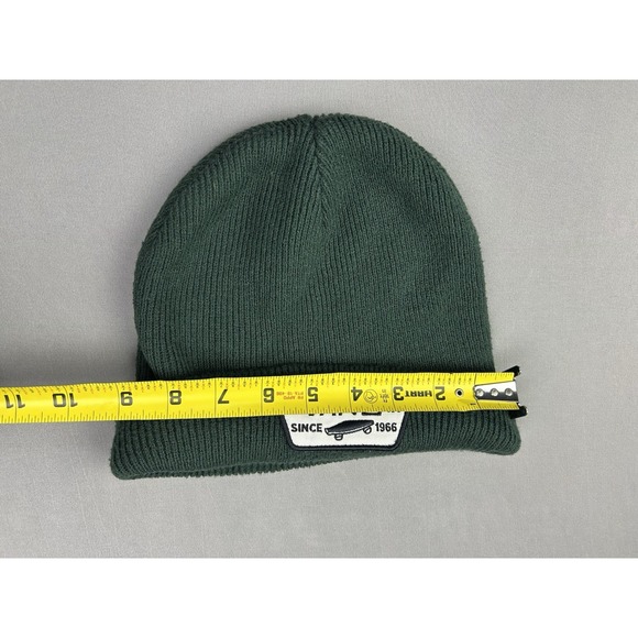 Vans Adult Skate Wear Knit Beanie Green Winter Hat - Picture 5 of 7